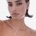 Collar Plata Riviere